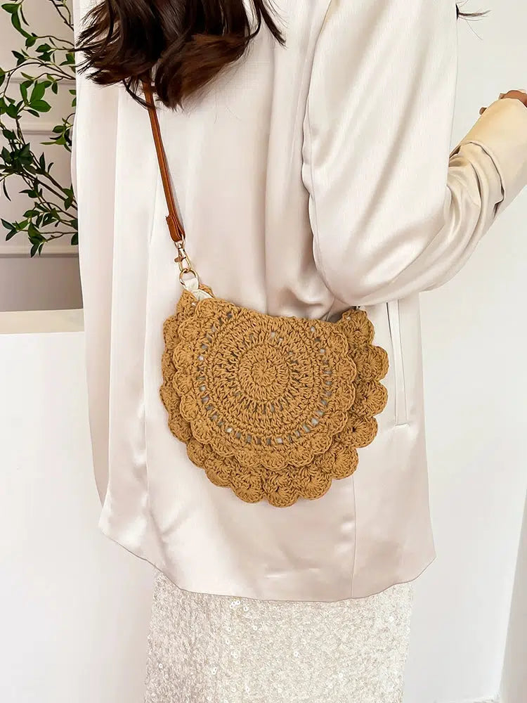 Handmade Crochet Crossbody Bag