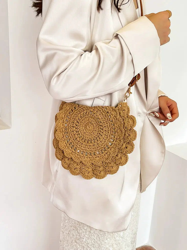 Handmade Crochet Crossbody Bag