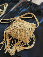 Handmade Macrame Fringe Shoulder Bag