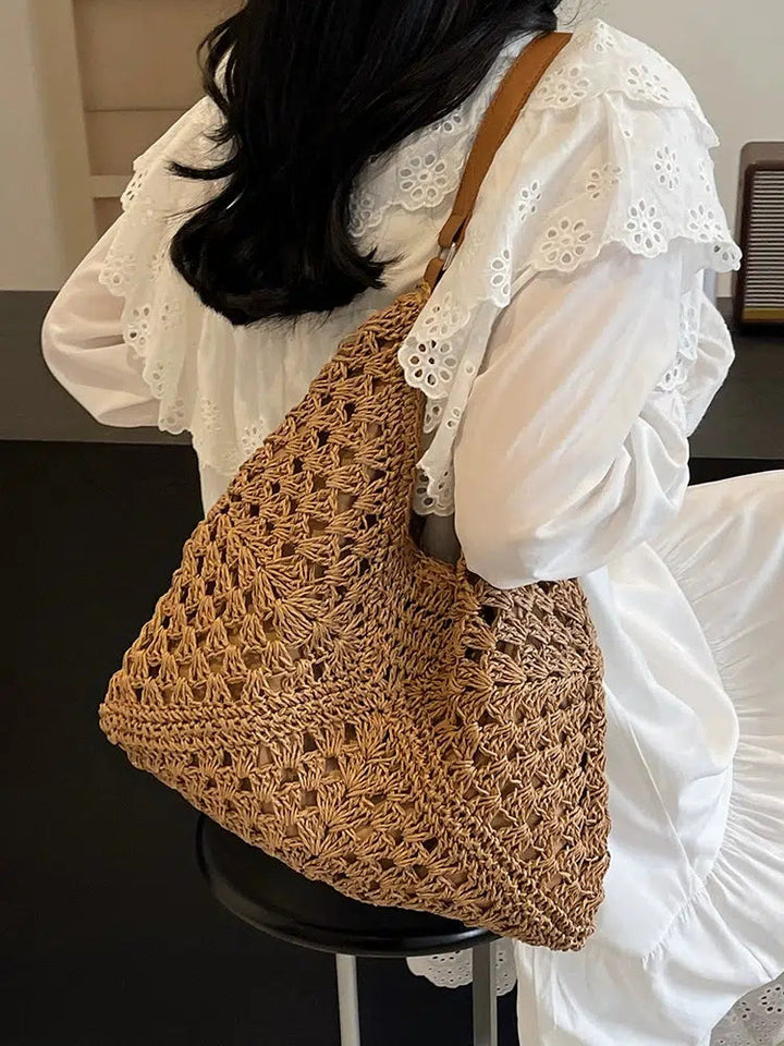 Handmade Woven Shoulder Bag