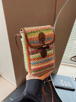 Handwoven Crossbody Mobile Phone Bag