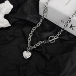 Heart Charm Chain Necklace