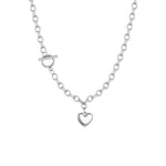 Heart Charm Chain Necklace