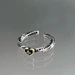 Heart Cross Accent Ring