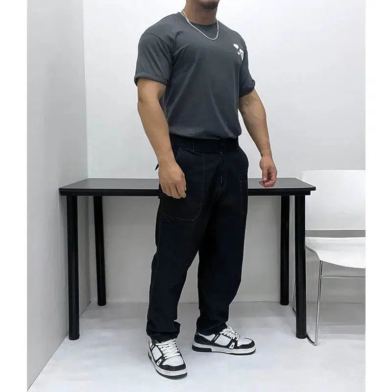 Heart Graphic Casual T-shirt