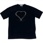 Heart Graphic Print T-shirt