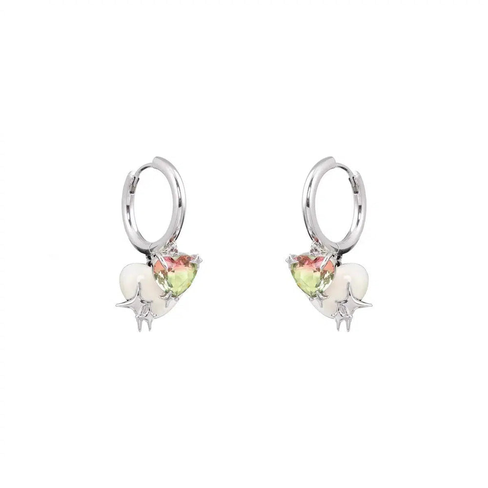 Heart Pendant Earrings