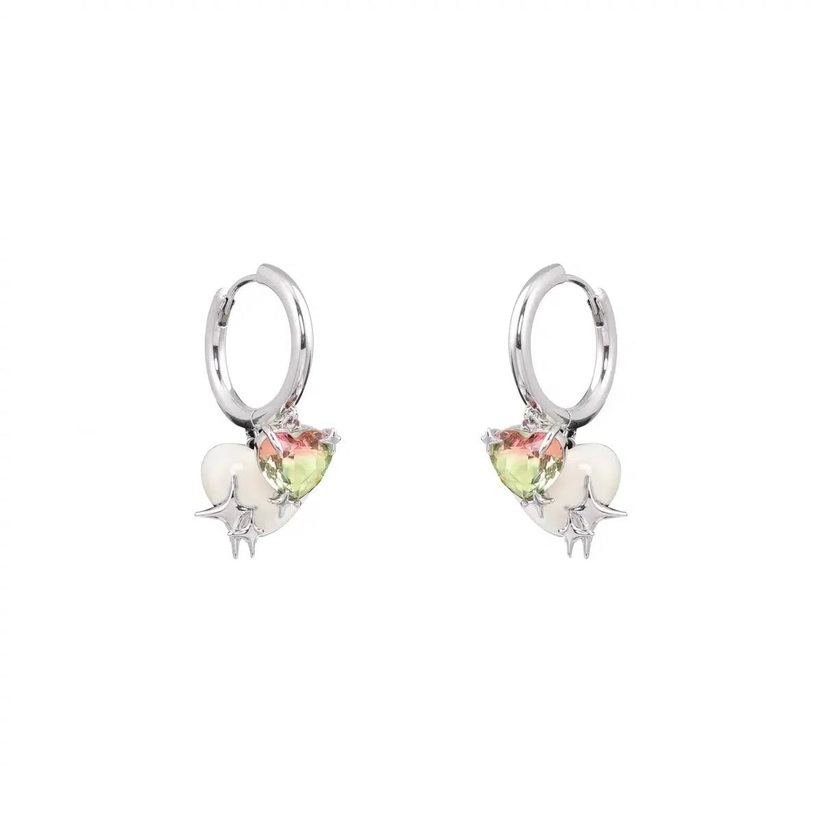 Heart Pendant Earrings