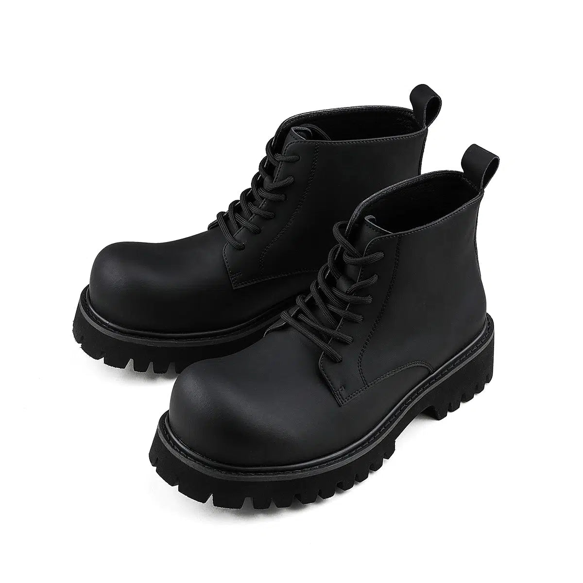 Heavy-Duty Lace-Up Martens Boots