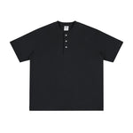 Henley Drop Shoulder T-shirt