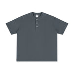 Henley Drop Shoulder T-shirt