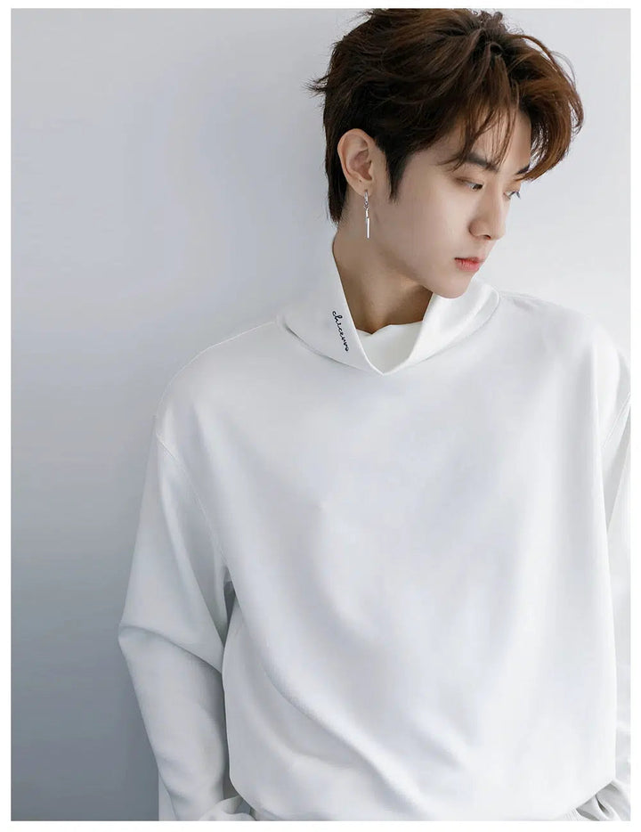 High Collar Long-sleeve Bottoming Shirt