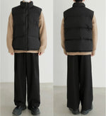 High Collar Puffer Vest