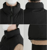 High Collar Puffer Vest