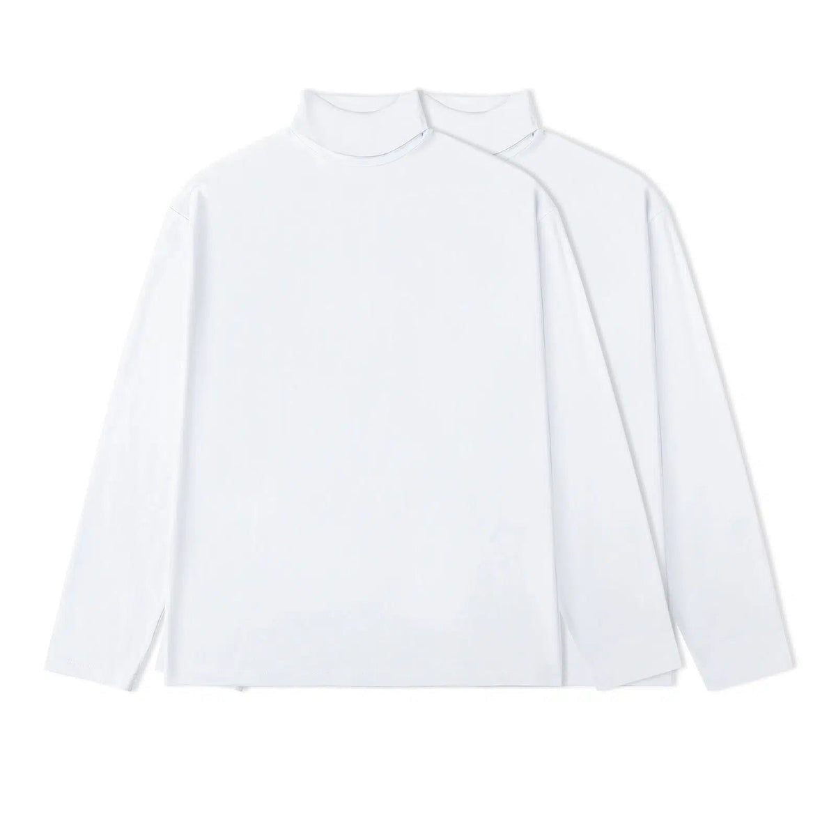 High Collar Slim Base Shirt