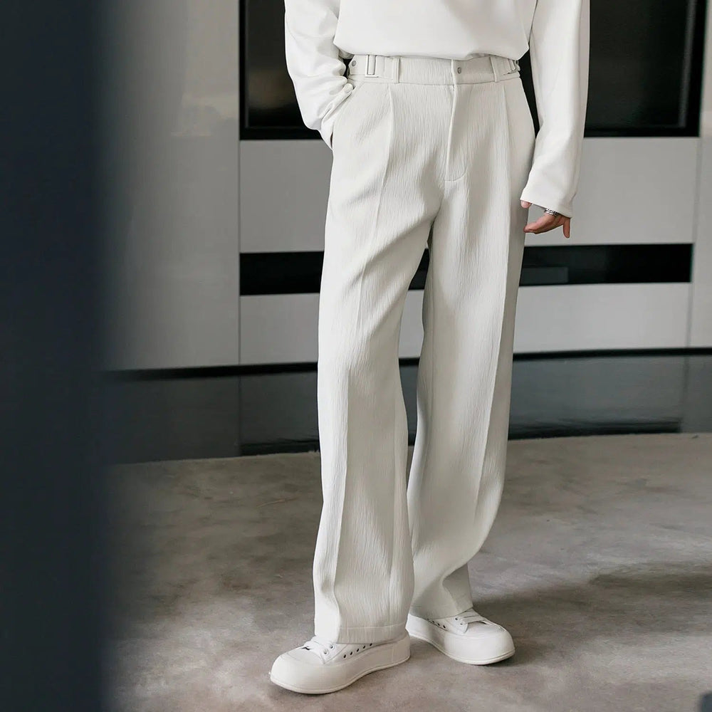 High-End Drapey Casual Suit Pants