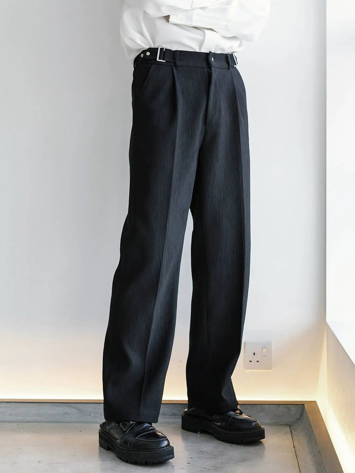 High-End Drapey Casual Suit Pants