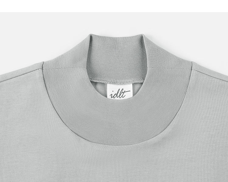 High Neck Long Sleeve T-shirt