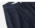 High-Waist Washed Jeans