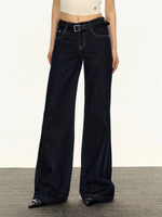 High-Waisted Wide-Leg Jeans
