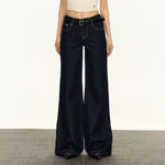 High-Waisted Wide-Leg Jeans