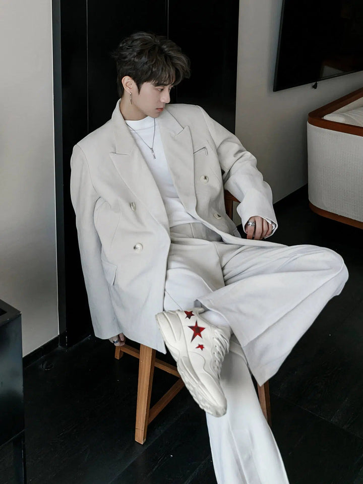 High-end Casual Blazer & Pants Set