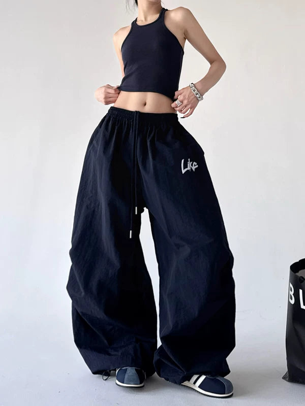 High Waisted Wide Leg Casual Pants 4