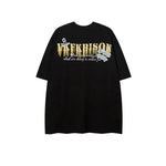 Hip Hop Print Short Sleeve T-shirt