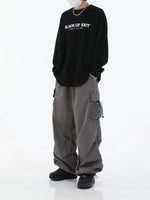 Hip-hop Drawstring Cargo Pants