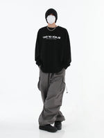Hip-hop Drawstring Cargo Pants