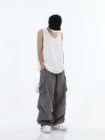Hip-hop Drawstring Cargo Pants