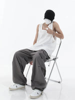 Hip-hop Drawstring Cargo Pants