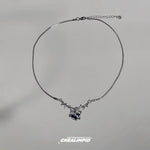 Hollow Heart Pendant Necklace