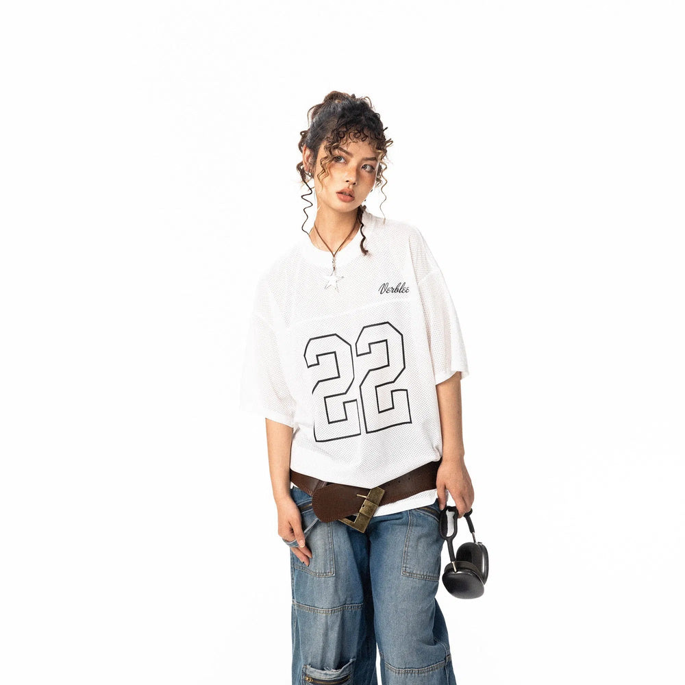 Hollow Number 22 Graphic T-shirt