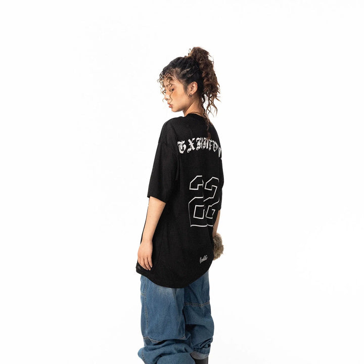 Hollow Number 22 Graphic T-shirt