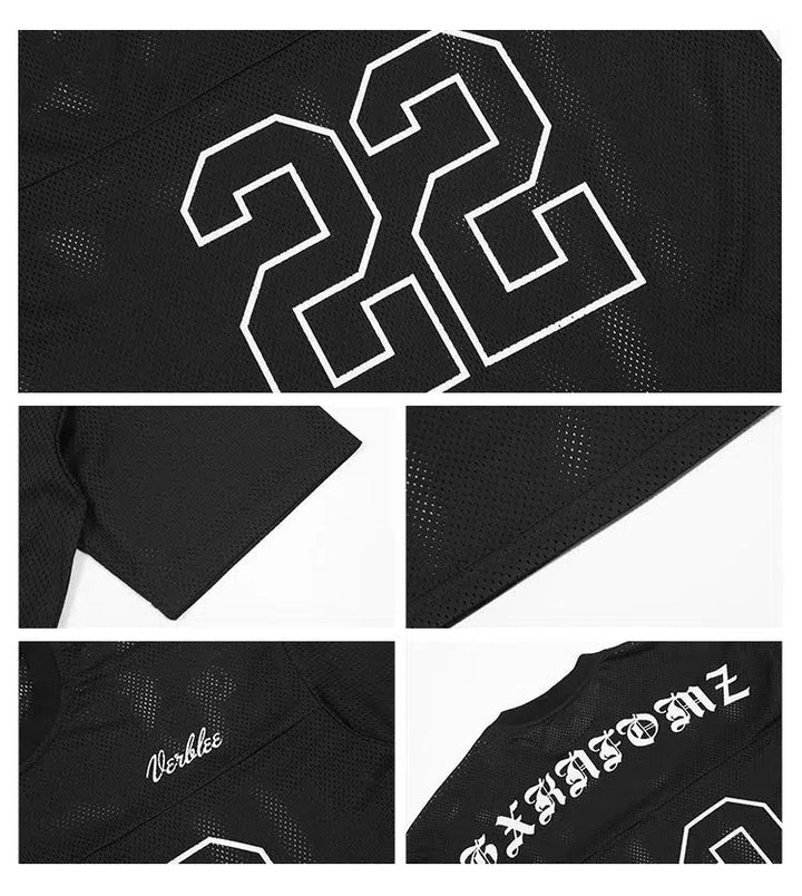 Hollow Number 22 Graphic T-shirt