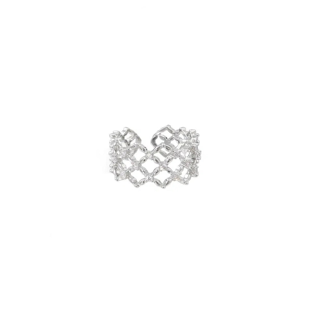 Hollow Rhombus Ring