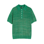 Hollow Short-sleeved Knitted Polo Shirt