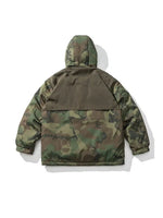 Hooded Camouflage Down Jacket