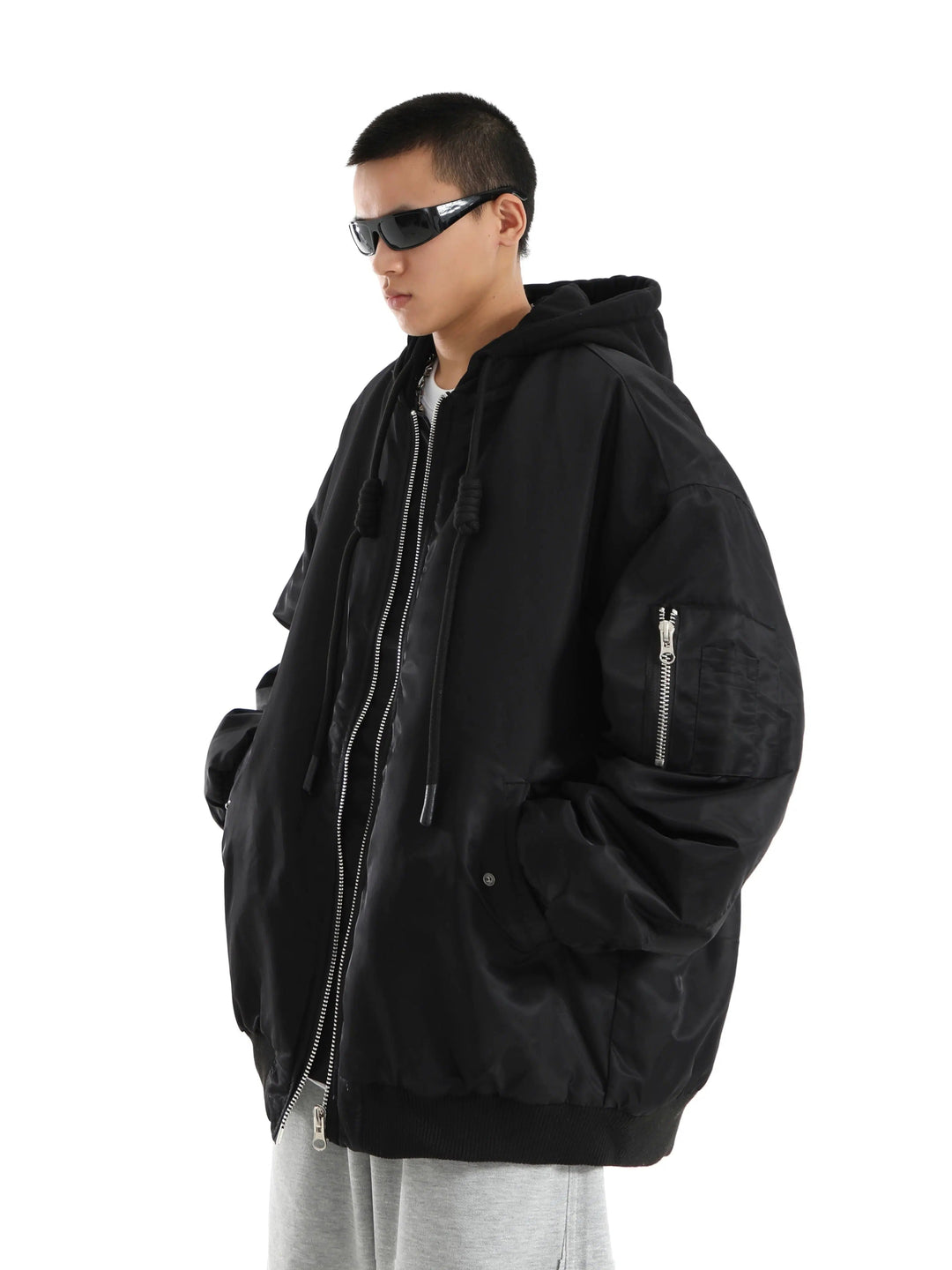 Hooded Cotton-Padded Jacket