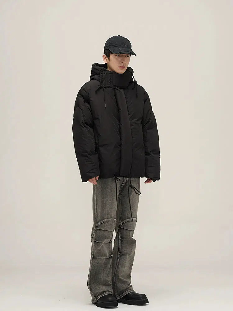 Hooded Cotton Puffer Jacket