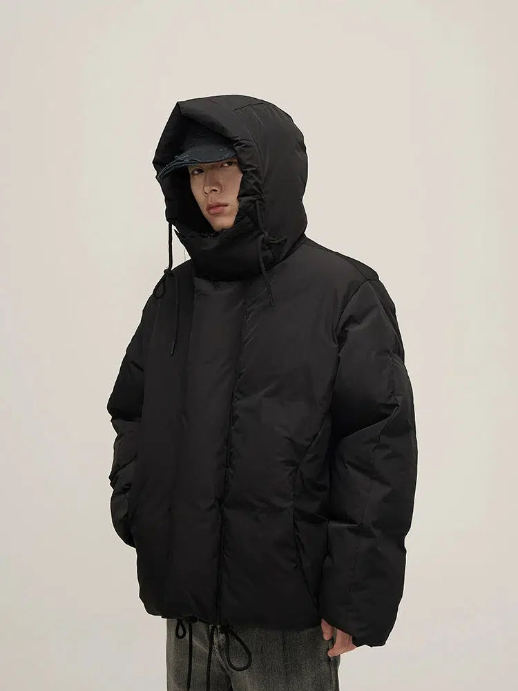 Hooded Cotton Puffer Jacket