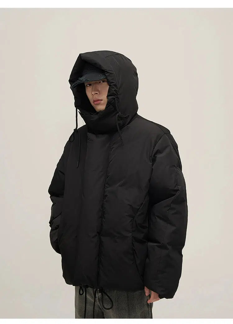 Hooded Cotton Puffer Jacket