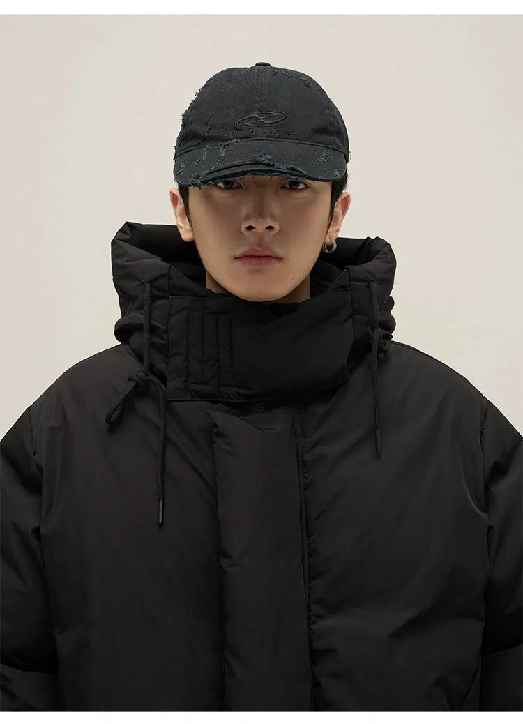 Hooded Cotton Puffer Jacket