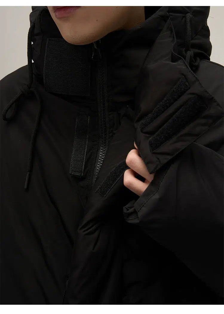 Hooded Cotton Puffer Jacket