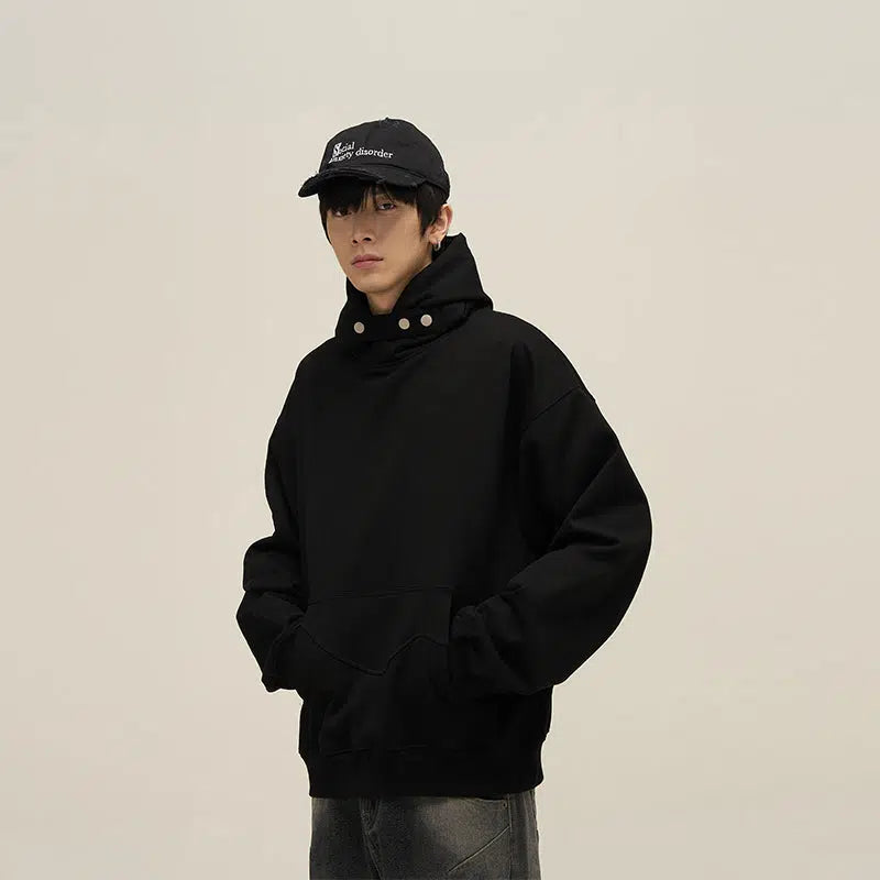 Hooded Deconstructed Sweatshirt