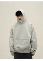Hooded Deconstructed Sweatshirt