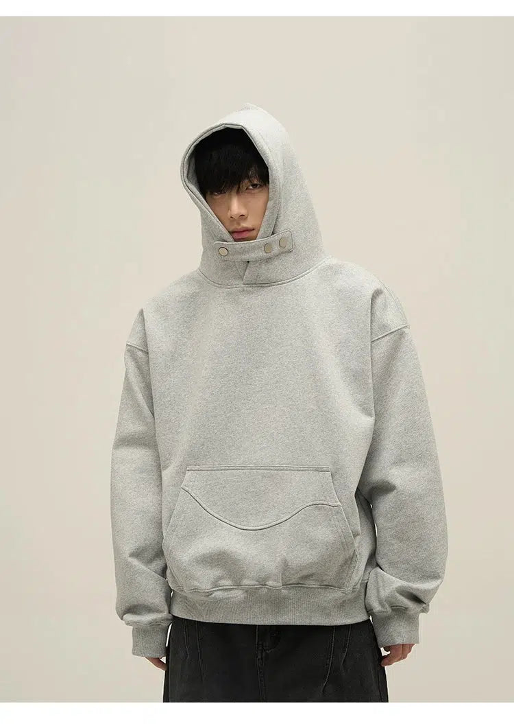 Hooded Deconstructed Sweatshirt
