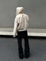 Hooded Fleece Lined Jacket