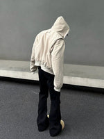 Hooded Fleece Lined Jacket